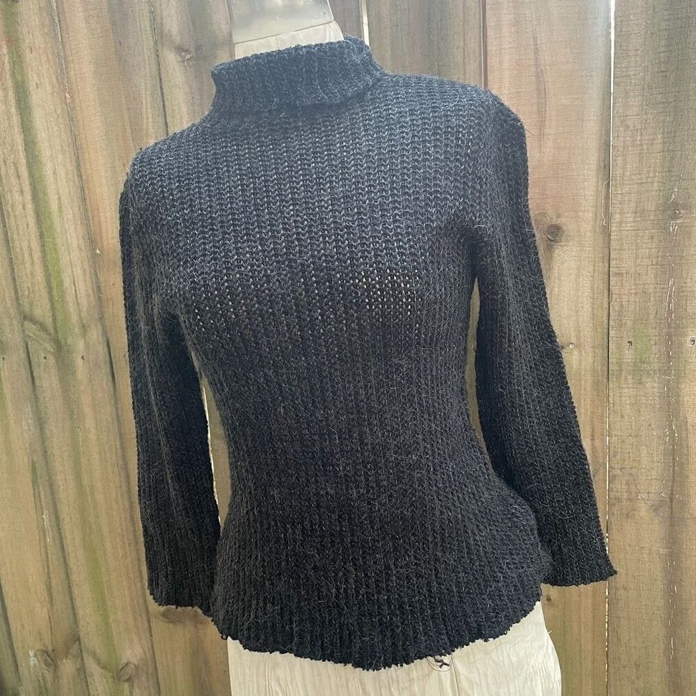 Vintage 90s Goth Grunge Sweater MADHOUSE MELISSA MCELRATH Mohair S